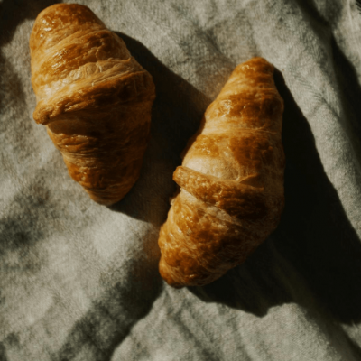 Frische Croissants im Hotel Lahneck